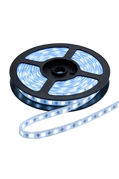 LEDIGANT Banda LED 12V, 120 LED/m, SMD 5050, Lumina Alb-Rece, Interior IP20, ...