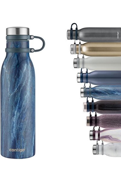 Contigo زجاجة مياه ماترهورن كوتور، 590 مل، لون أزرق أردوازي