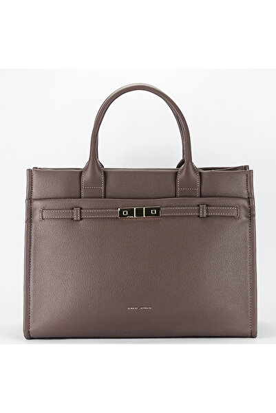 David Jones Large dark taupe bag CM7736 17