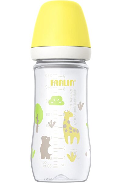 FARLİN PP Wide Neck Feeding Bottle, 270mL, BPA-Free, Anti-Colic