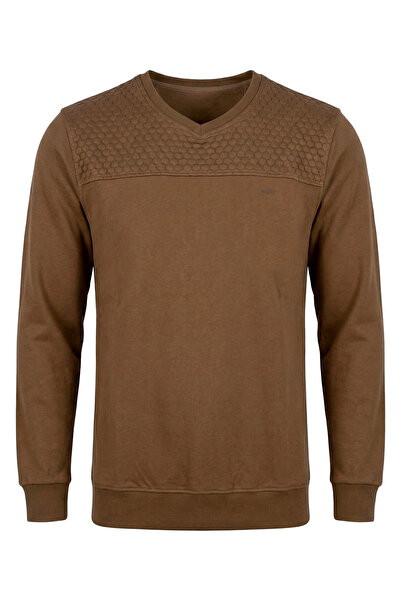 RYM Men's Thessaloniki Honeycomb Pattern Sweater