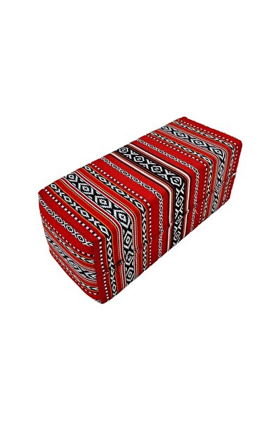 Generic Arabic Seating - Armrest - Type 1 - Red