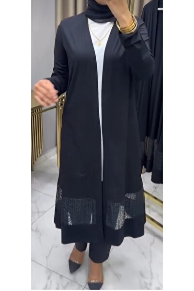 MİSSBAH Lace Cotton Cardigan