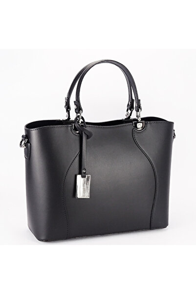 SOFILINE Geantă neagră din piele naturală B-1424A 125