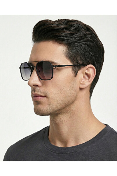 LUNOX Metal Double Bridge Uv Protection Sunglasses