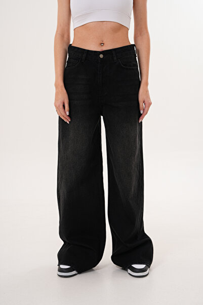 nevalive Kadın Baggy Düşük Bel Pantolon