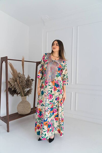 AFandina جلابية حصري مصنوعه من القطن الفاخر