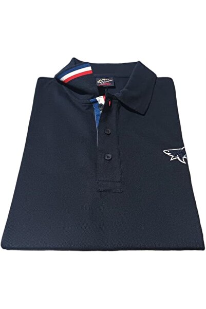 PAUL&SHARK MEN'S KNITTED POLOSHIRT C.WCOTTON