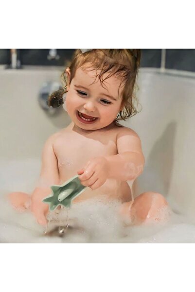 Pitikot Shark Shaped Bath Boat Set, Water Toy for Kids, Stackable and Floating