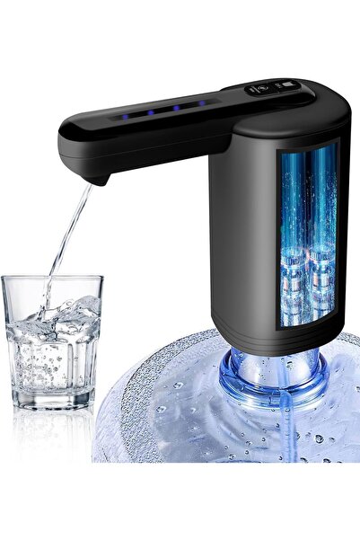 NALACAL مضخة زجاجات مياه كهربائية - موزع محمول قابل لإعادة الشحن عبر USB لزجا...