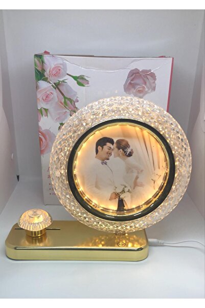 Lebron Led Işıklı Kristal Fotoğraf Çerçevesi