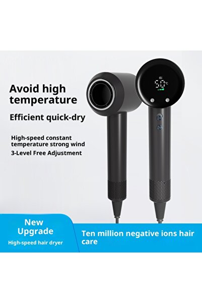 STLA F28 High-Speed Hair Dryer Display lon 5 Nozzles