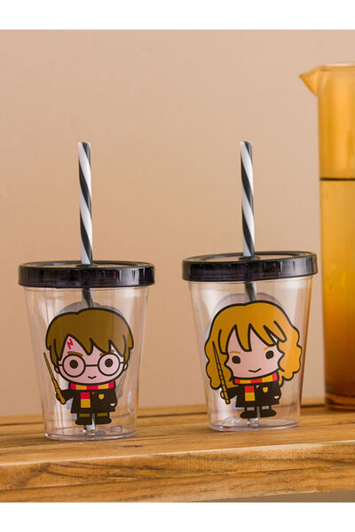 LC Waikiki Karışık Harry Potter Baskılı Pipetli Bardak 2'li