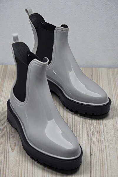 ISPARTALILAR 300-50 Orthopedic Sole Elastic Daily Women's Boots Plastic Boots Waterproof Women's Boots