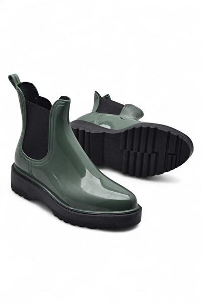 ISPARTALILAR 300-50 Orthopedic Sole Elastic Daily Women's Boots Plastic Boots Waterproof Women's Boots