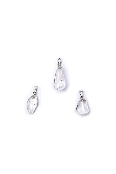 Mood Necklaces Rock crystal pendant - ± 1-2.5cm
