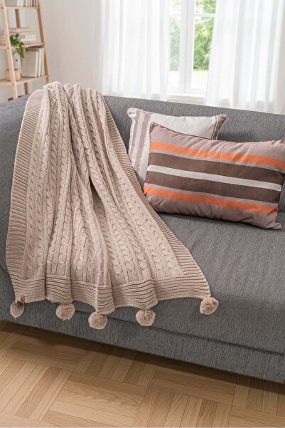 BELENAY Lunera Knitwear Tv Blanket 130X170