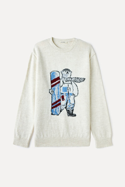 Mudo Jacquard Cycling Collar Sweater