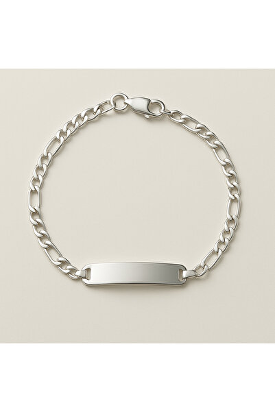 liore dünyası 925 Ayar Gerçek Gümüş Çocuk Künye – İsim Yazılabilir Kişiye Öze...