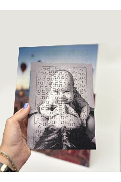 photonom 98 Parçalı - Kişiye Özel Puzzle Yapboz - 15x21cm MDF