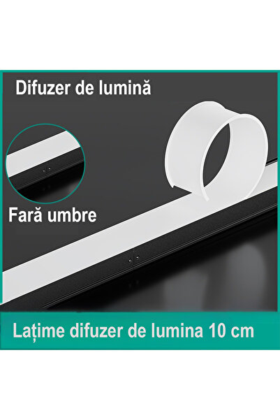 LEDIGANT Placa de difuzie pentru plafoniera LED, 1 metru