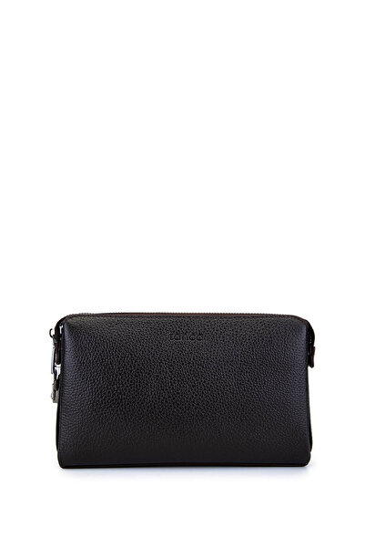 Tamer Tanca Men's Genuine Leather Brown Handbag