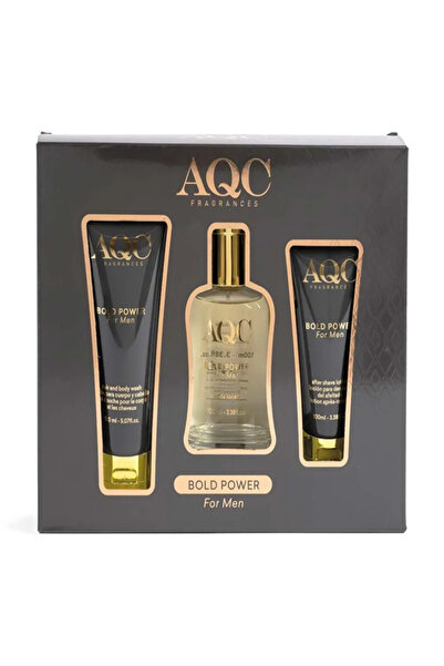 AQC Men's gift set, Fougère aromatic perfume for men