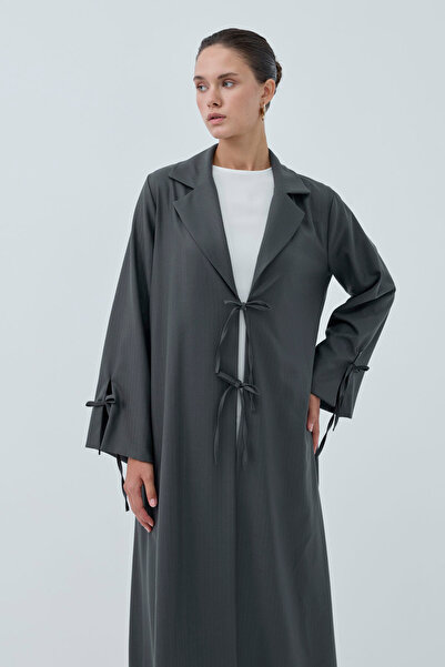 ViadelAtelier ÖN BAĞLAMALI ABAYA