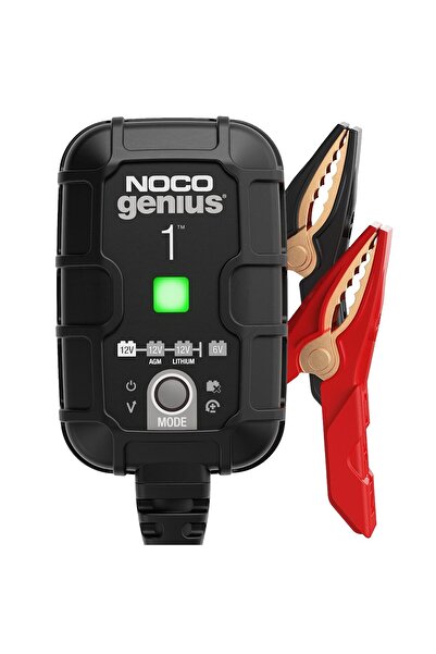 NOCO Genius1 1-Amp Fully-Automatic Smart Charger 6V/12V