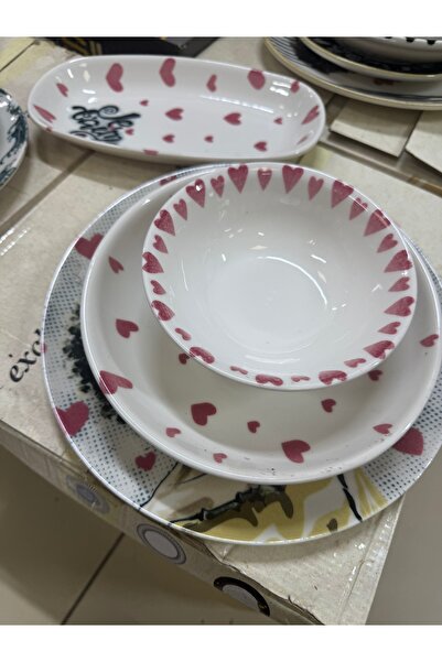 SILA 26 parça porselen yemek takımı