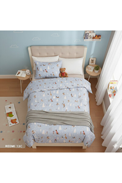 ELEGANCEHOME Flannel, New Year with Best Single Duvet Cover Set