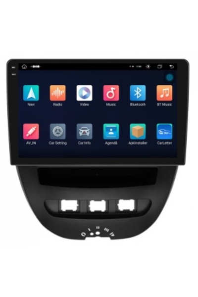 Piloton Dedicated Navigation for Citroen C1 (2005-2016) 2K 4GB RAM 64GB 8-core
