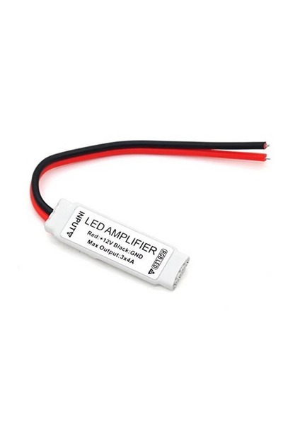 LEDIGANT Mini-Amplificator LED RGB 12V cu Fire