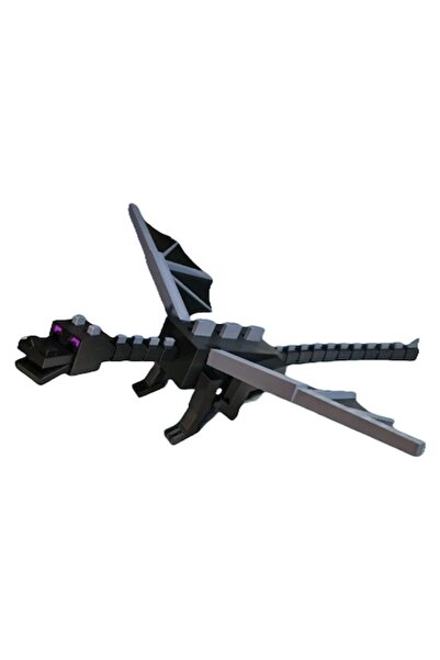 IMALDI PRO Ender Dragon figurine (inspired by Minecraft), IMALDI PRO, articulated, pixelated, 38×35×9 cm