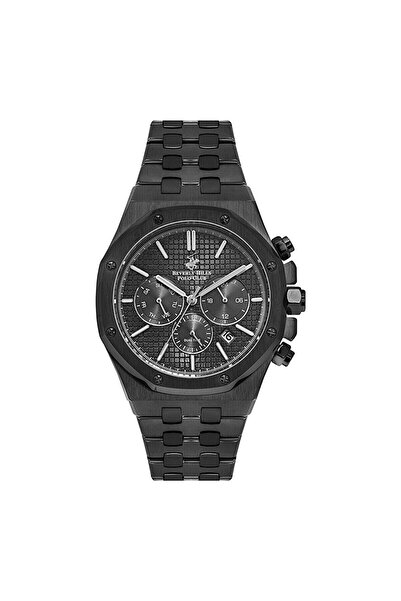 Beverly Hills Polo Club Bp3051X.650 Men's Wristwatch |   42mm Gun Metal Steel Case, Ceramic Sapphire Cap