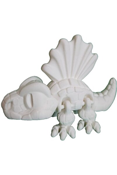 IMALDI PRO Figurină 3D pictabilă – Dinozaur Dimetrodon articulat