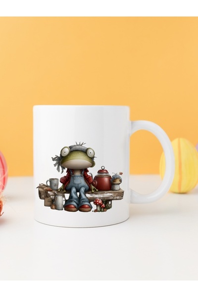 IŞILAY PROMOSYON لوح تقطيع على شكل ضفدع كوب عيد الميلاد موديل 22