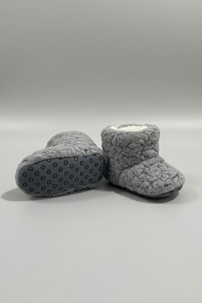 pufien Children's Slippers, Baby Home Boots, Soft Lamb Fabric Baby Slippers Wellsoft Botkuzu