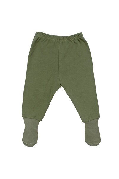 bebegen Unisex Green Socks with Single Bottom