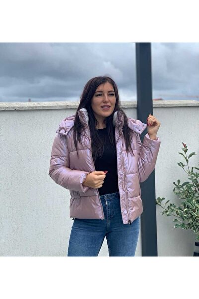 Estilo Fashion Geaca matlasata groasa