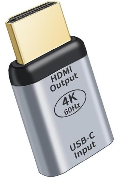 EXCEFORE USB C to HDMI Adapter, USB-C Type C Female Source to HDMI Sink HDTV ...