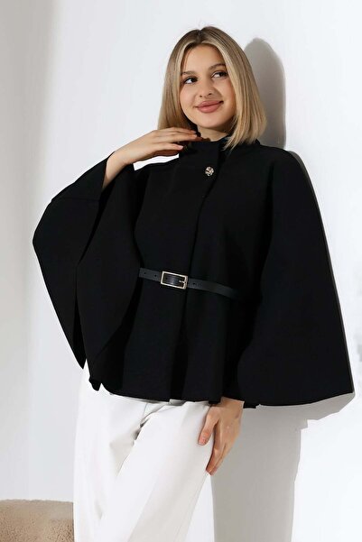 Pulli Collection Παντζόνι με λεπτομέρεια από χρυσό κουμπί και ζώνη