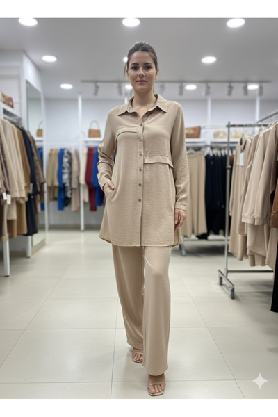 PUREVA Tunic Pants Suit