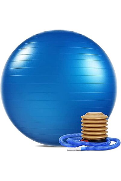 KASTWAVE كرة تمرين 45 سم - مضادة للانفجار، مقاومة للانزلاق، تتضمن مضخة قدم (أ...