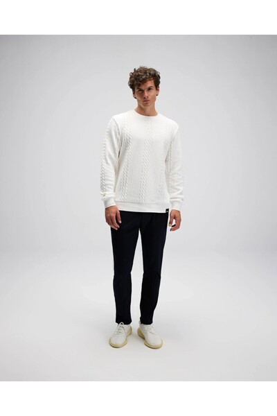 Ellesse EM623-OF Мъжки бял пуловер