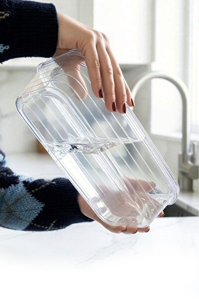 ATA HOME 6-Piece Unbreakable Storage Container Suitable for Deep Freezer, Refrigerator Organizer, 1.5 Lt