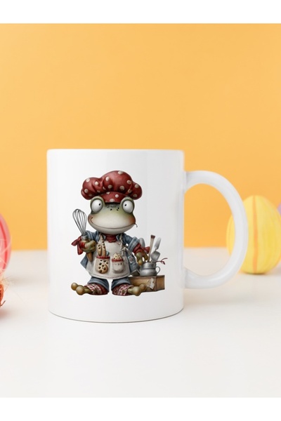 IŞILAY PROMOSYON لوح تقطيع على شكل ضفدع كوب عيد الميلاد موديل 24