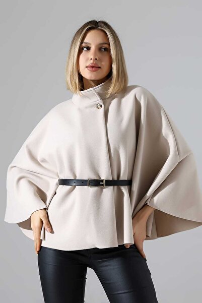 Pulli Collection Παντζόνι με λεπτομέρεια από χρυσό κουμπί και ζώνη