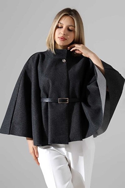 Pulli Collection Παντζόνι με λεπτομέρεια από χρυσό κουμπί και ζώνη