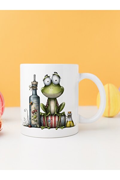 IŞILAY PROMOSYON لوح تقطيع على شكل ضفدع كوب عيد الميلاد موديل 1